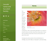 Tablet Screenshot of cascadecss.org